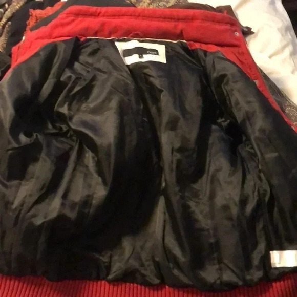 Cozy red padded winter jacket from Next. - Picture 6 of 10